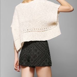 Ecote Urban Outfitters Pompom High waist S…